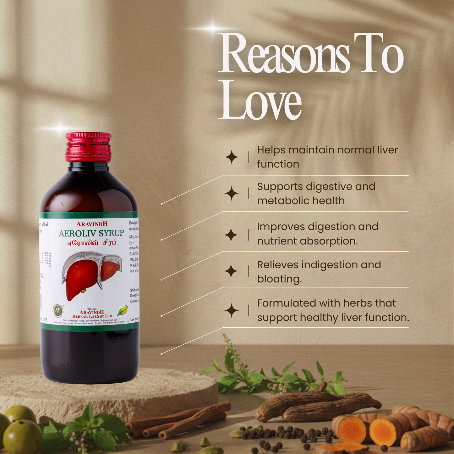 Reignite Your Appetite Naturally with Aeroliv Syrup: A Siddha Support for Digestive Harmony