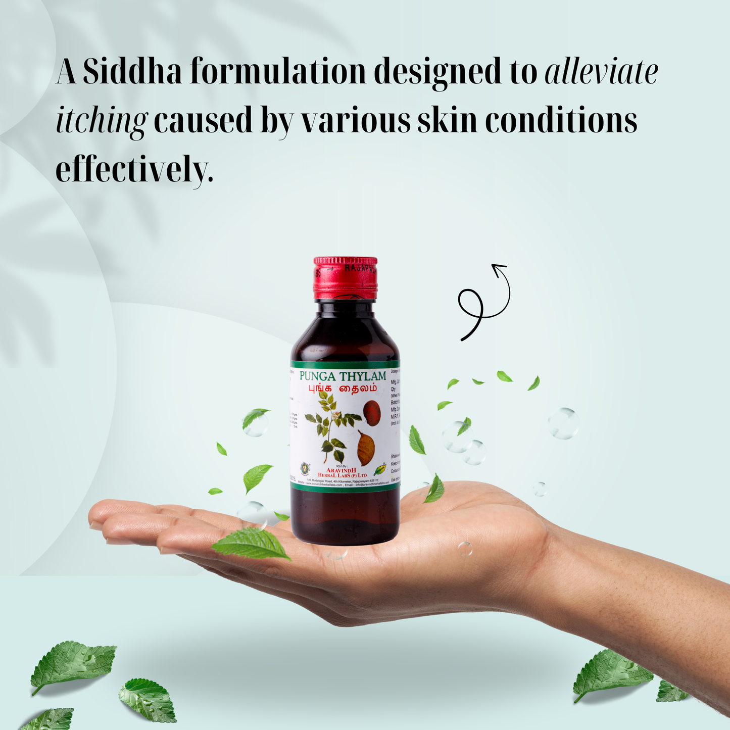 Punga Thylam – Siddha Support for Skin Comfort and Wellness
