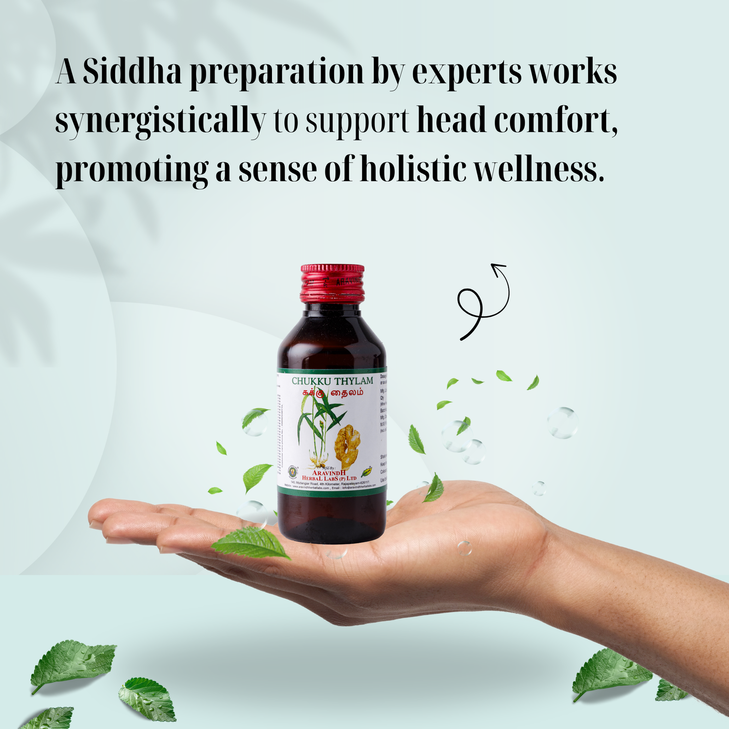 Chukku Thylam: Natural Siddha Support for Head Comfort and Ear Wellness