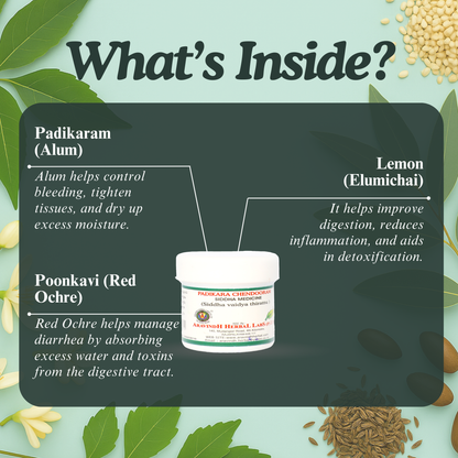 Padikara Chenduram: Traditional Siddha Formulation for Digestive Wellness and Body Balance