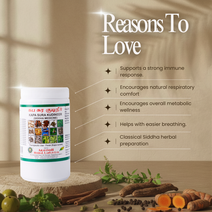 Kabhasura Kudineer – Traditional Siddha Herbal Blend for Immune Wellness