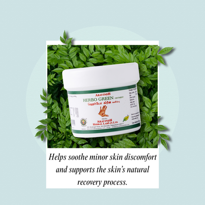 Herbo Green Ointment: Traditional Siddha Herbal Ointment for Skin Support