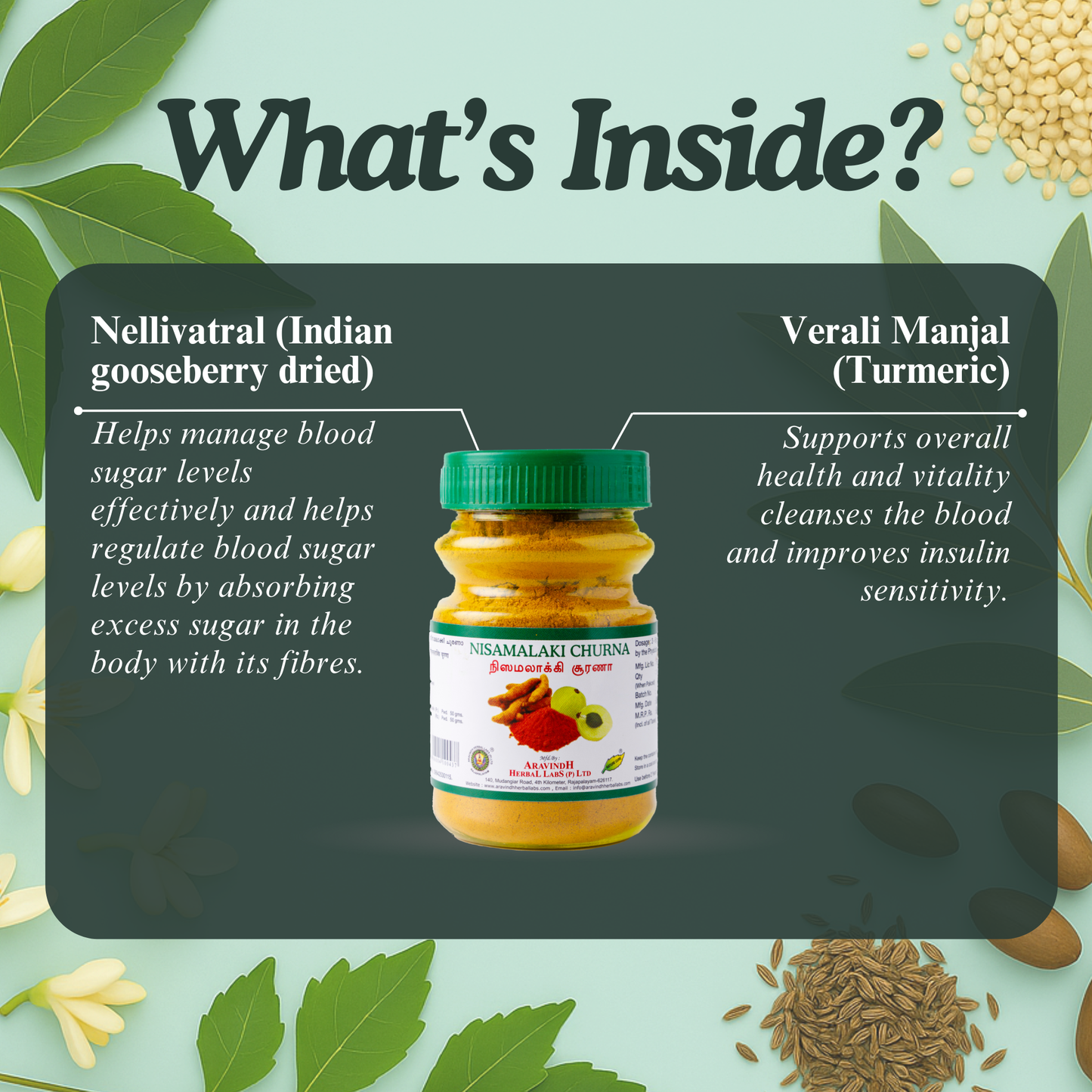 Nisamalaki Churna: Traditional Ayurvedic Herbal Blend for Metabolic Balance
