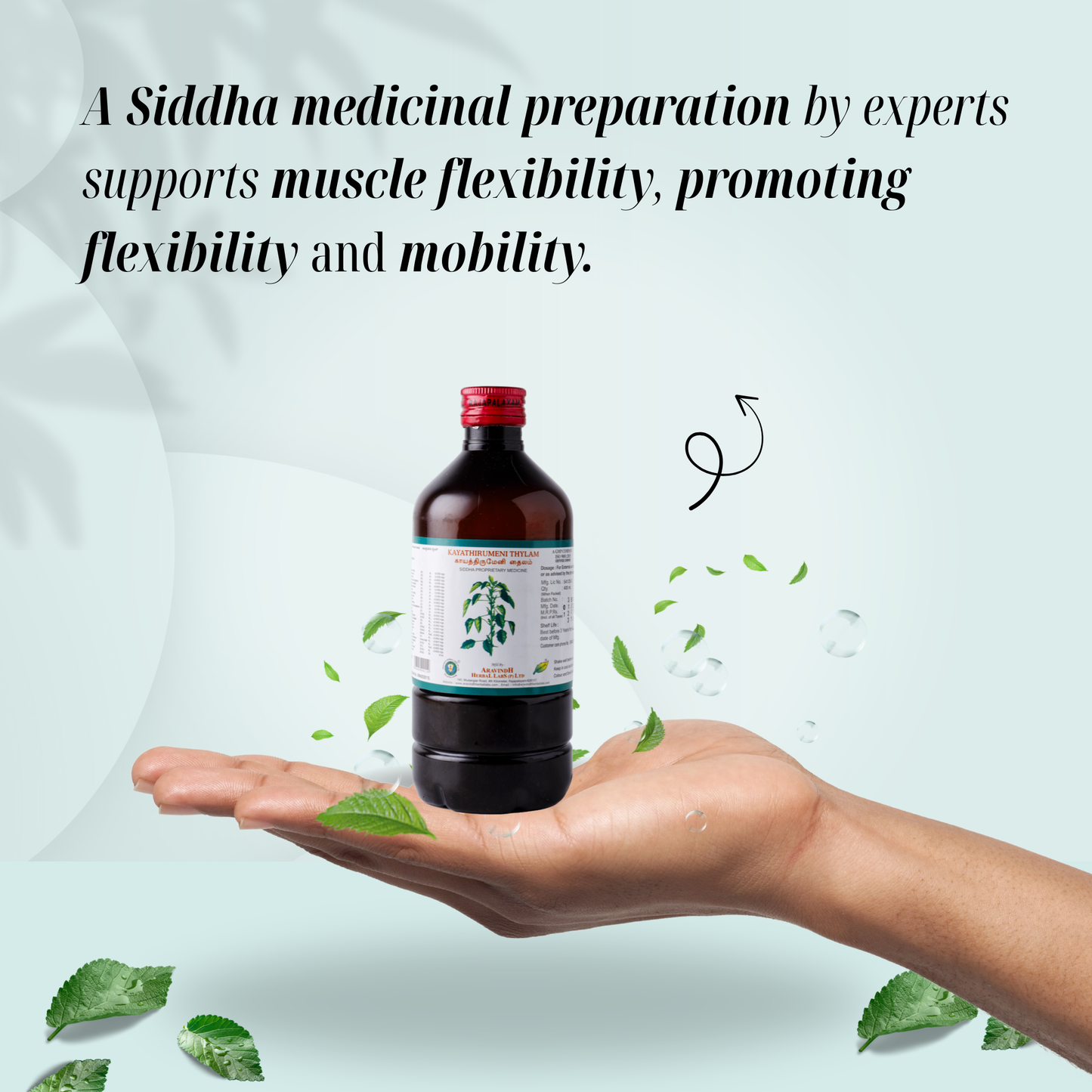 Kayathirumeni Thylam – Traditional Siddha Support for Muscle Comfort and Head Ease