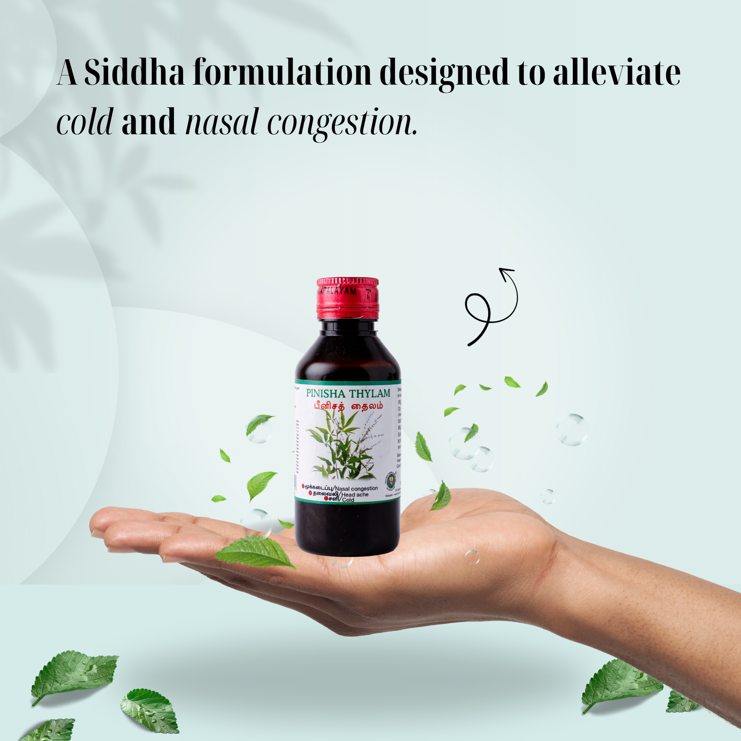 Pinisa Thylam – Siddha Support for Nasal Comfort and Respiratory Wellness
