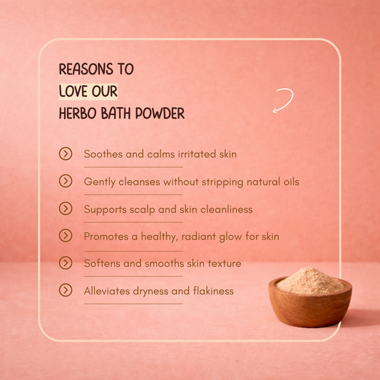 Soothing Skin Siddha Herbobath Powder: Traditional Herbal Bath Care