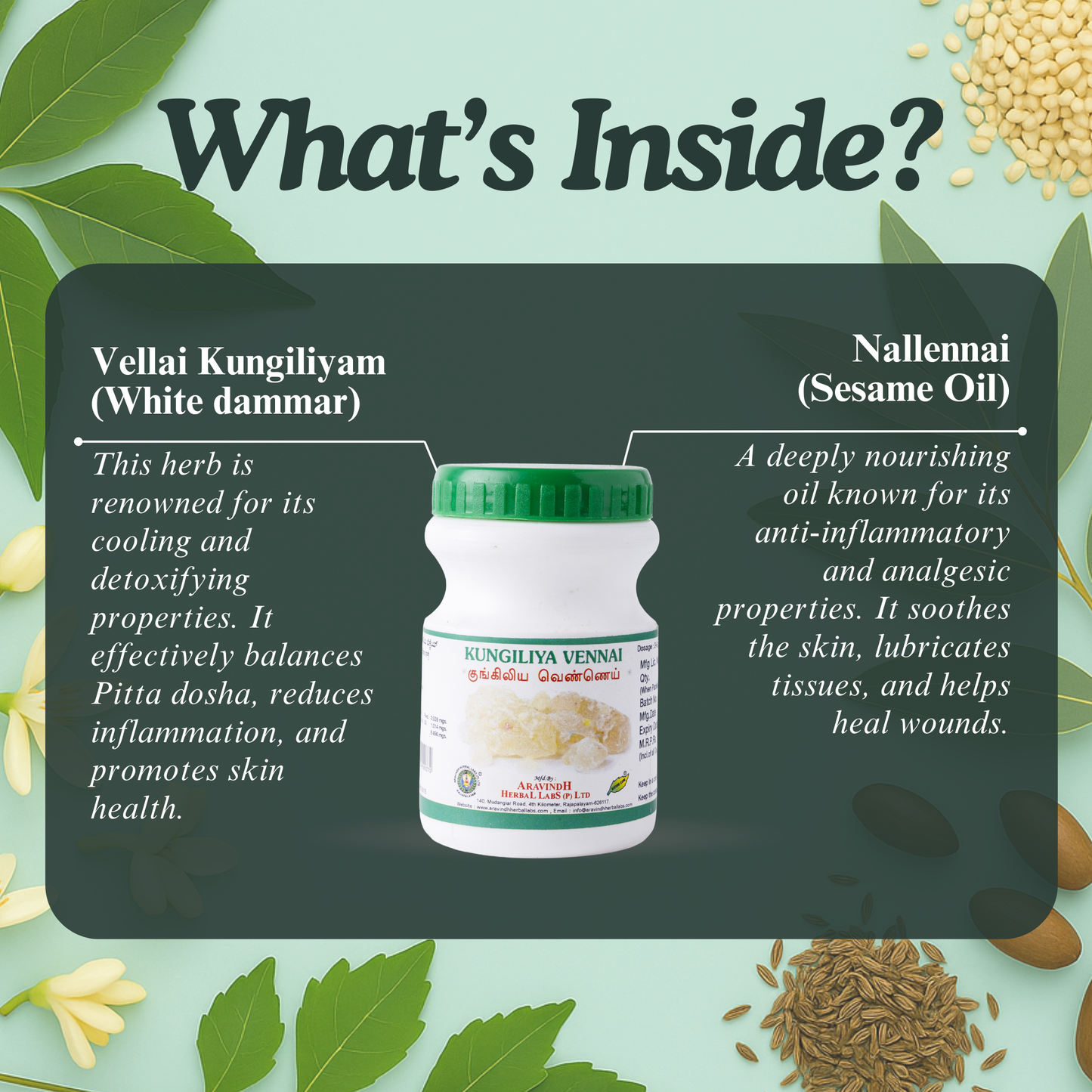 Kungiliya Vennai: Alleviate Body Heat & Soothe Inflammatory Conditions