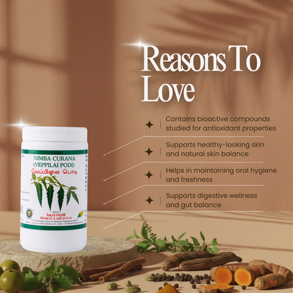 Veppilai Podi: Ayurvedic Herbal Powder for Skin Health & Detoxification