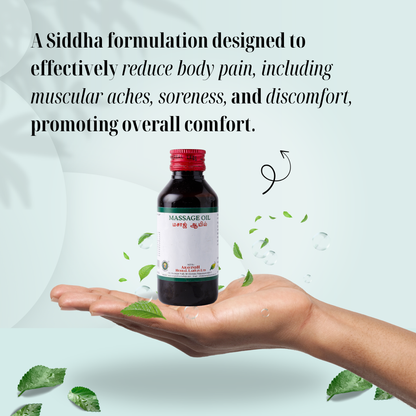 Massage Oil – Natural Support for Muscle Ease and Body Comfort