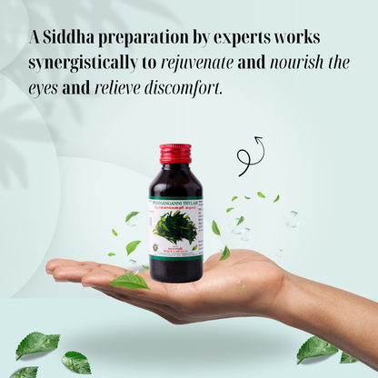 Ponnankanni Thylam: Natural Siddha Support for Eye Comfort and Scalp Wellness