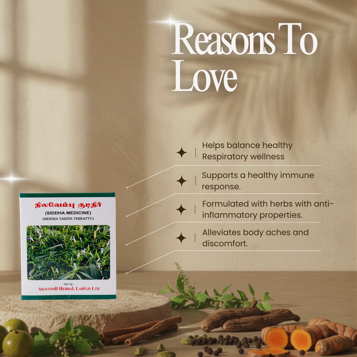 Nilavembu Kudineer – Traditional Siddha Herbal Blend for Immune Wellness