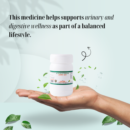 Kunkiliya Parpam – Classical Siddha Formulation for Urinary & Digestive Wellness Support