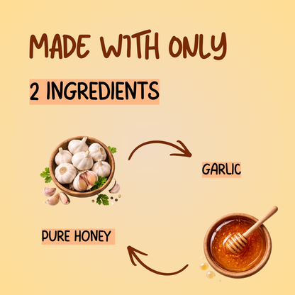 Find Relief from Gas & Indigestion with Aravindh Herbal Labs' Honey Garlic