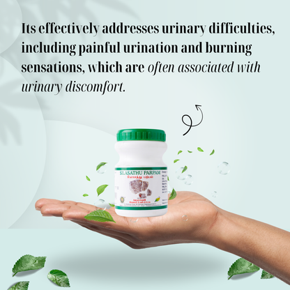 Silasathu Parpam: Cooling Siddha Remedy for Urinary Discomfort & Pitta Imbalance