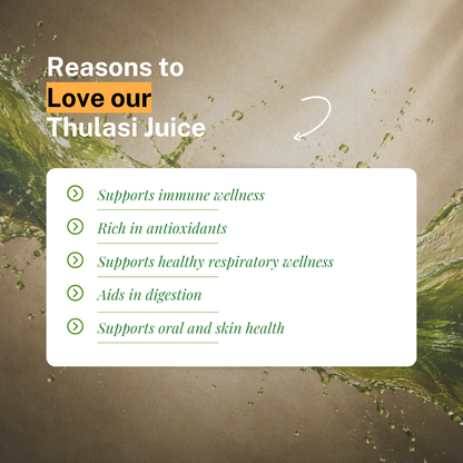 Thulasi Juice – Support Immune Wellness & Daily Balance with Siddha