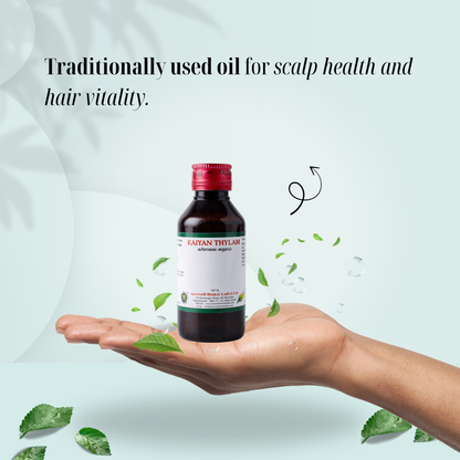 Kaiyan Thylam – Natural Siddha Support for Respiratory Comfort During Cold and Cough