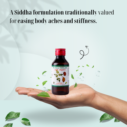 Vathakesari Thylam: Natural Siddha Support for Vata Balance and Muscle Comfort