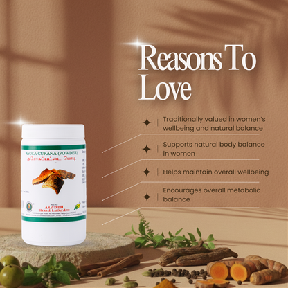 Asoka Podi (Curana): Ayurvedic Herbal Powder for Women's Health