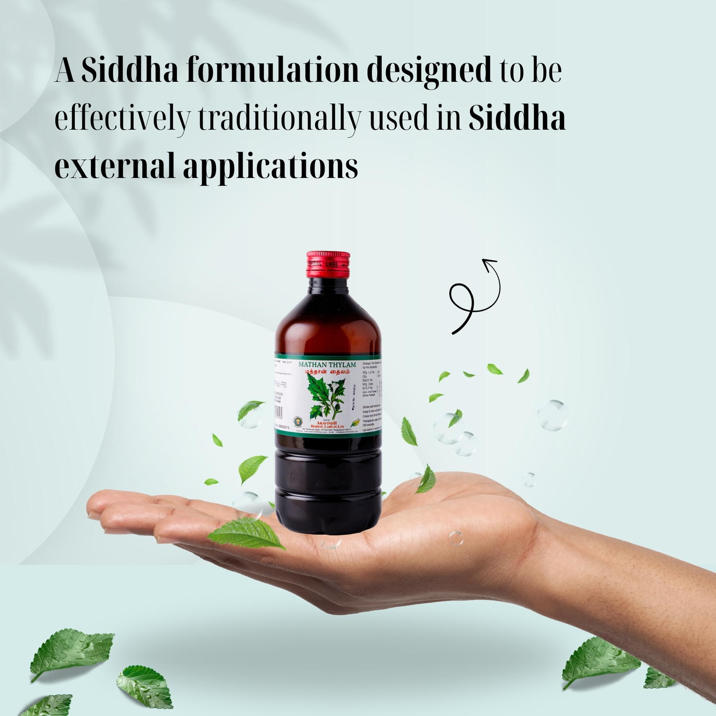 Mathan Thylam – Siddha Support for Skin Wellness and Wound Care
