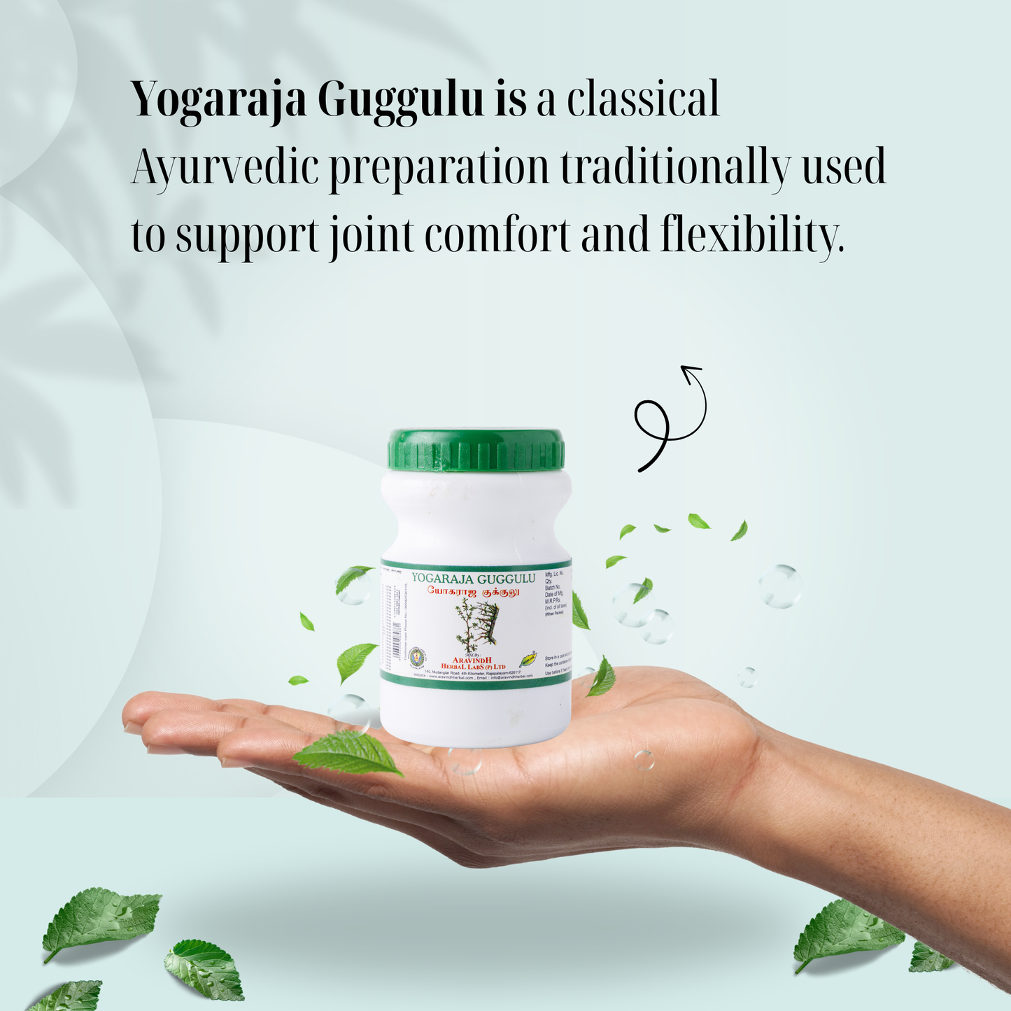 Yogaraja Guggulu Tablet: Ayurvedic Support for Joint Wellness, Comfort & Mobility