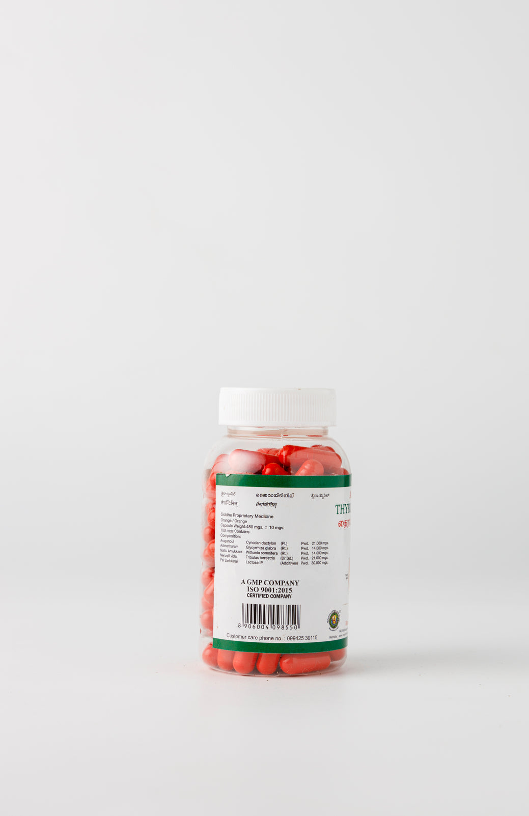  Ingredients of Thyroidinil Capsule 