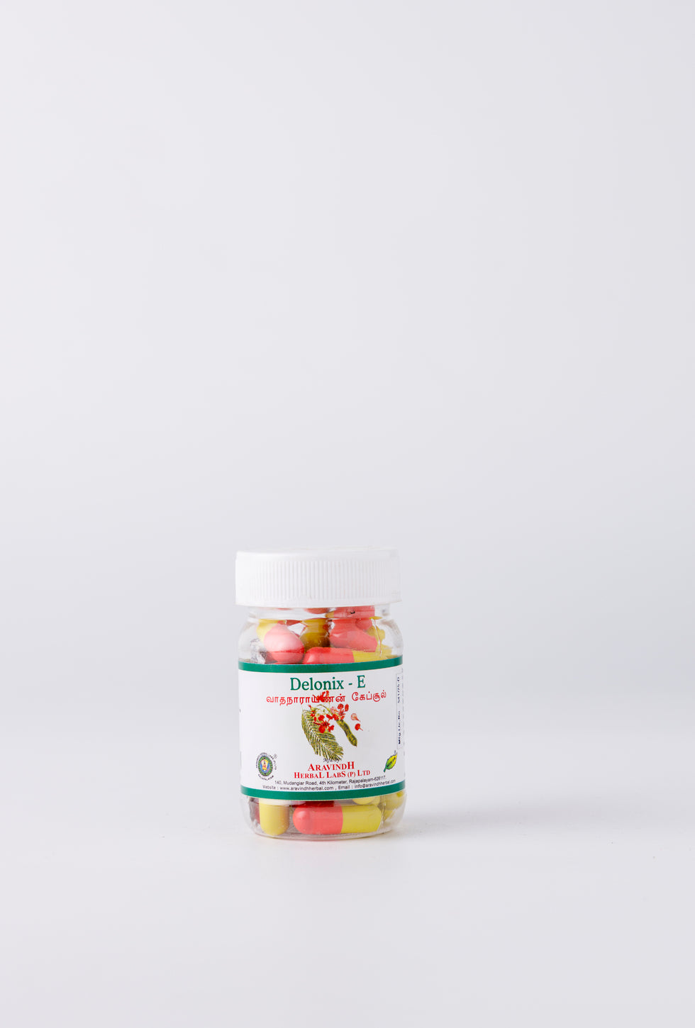 Delonix-E Capsules Bottle
