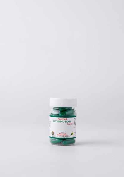 Usage Instructions for Beginning Dose Capsule