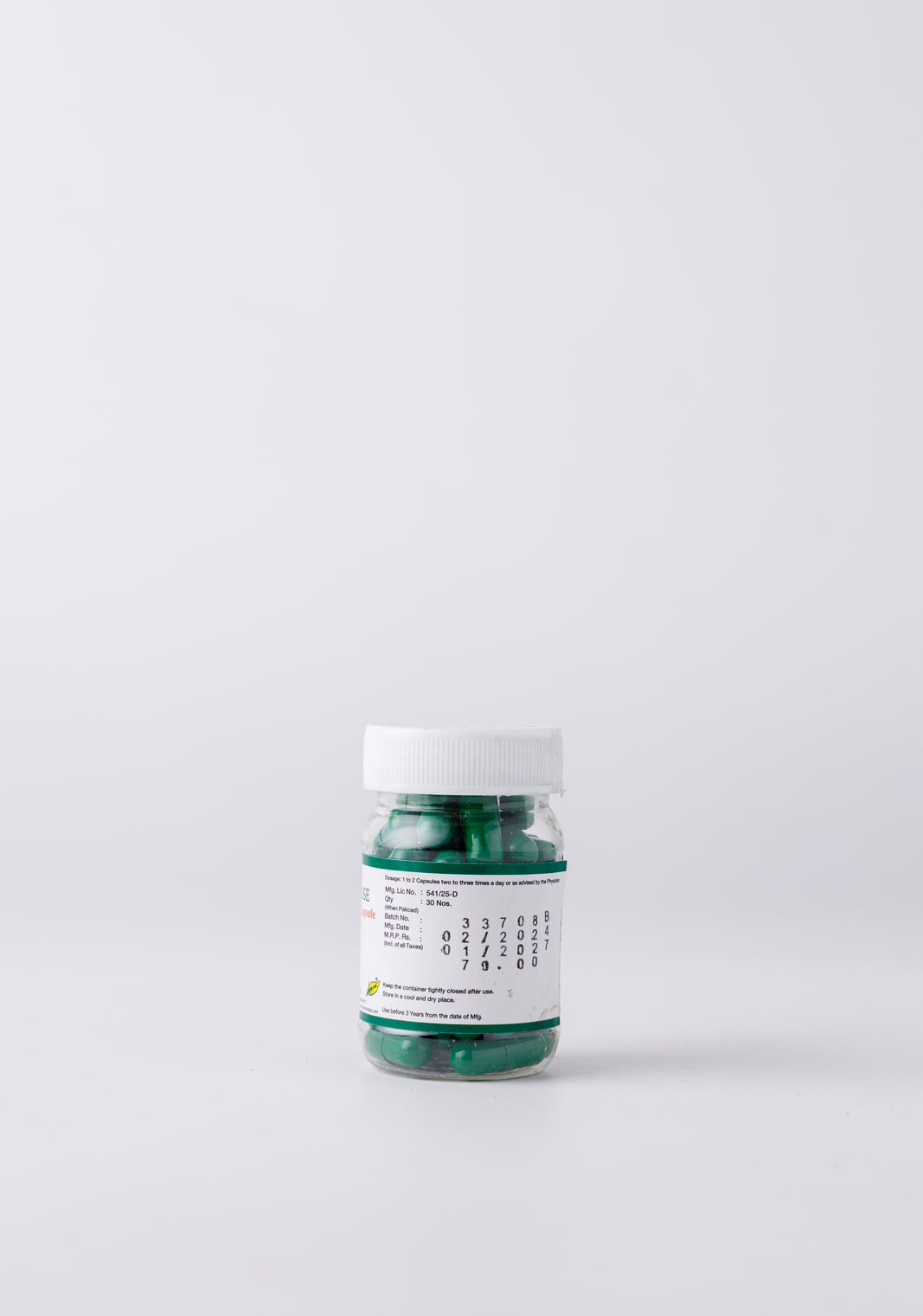  Ingredients of Beginning Dose Capsule