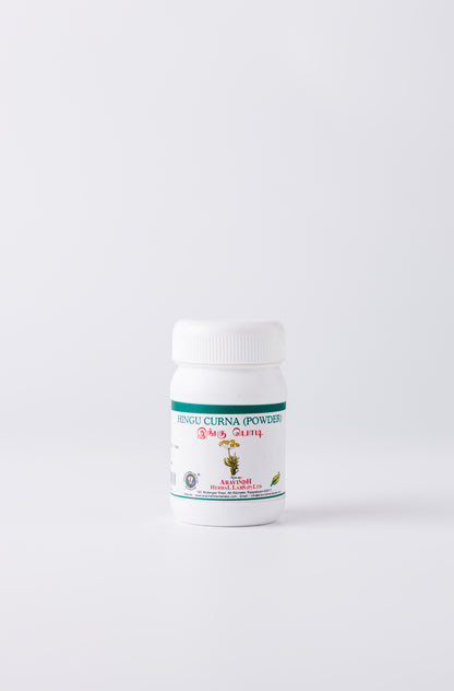 Aravindh Herbal Labs Hingu Curana Bottle