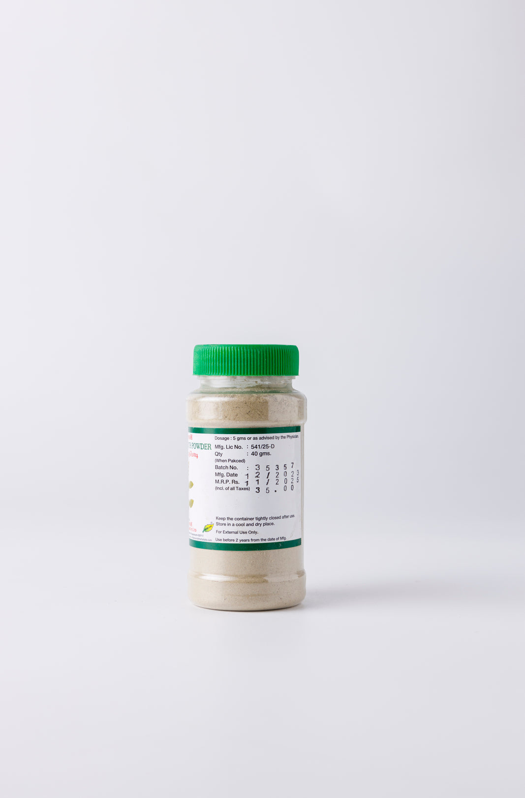 Brindha Tooth Powder Bottle