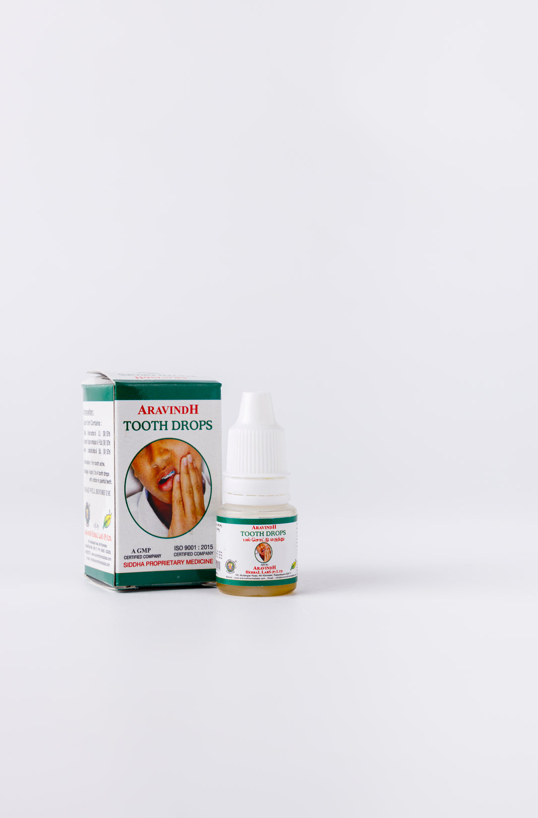  Ingredients of Tooth drops