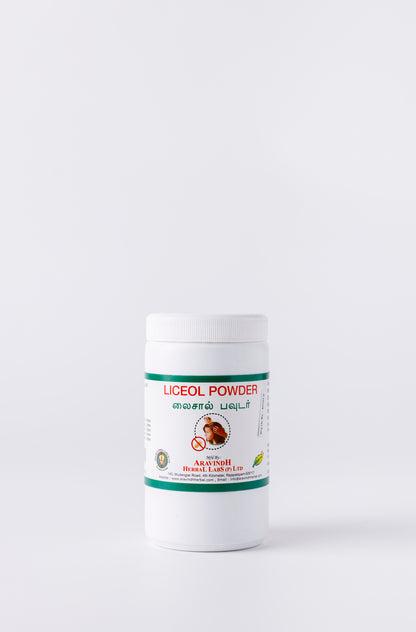 Liceol Powder: Traditional Herbal Scalp Care
