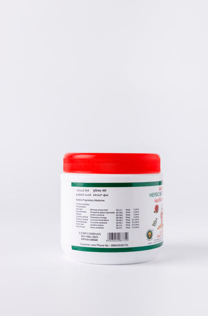 Soothing Skin Siddha Herbobath Powder: Traditional Herbal Bath Care