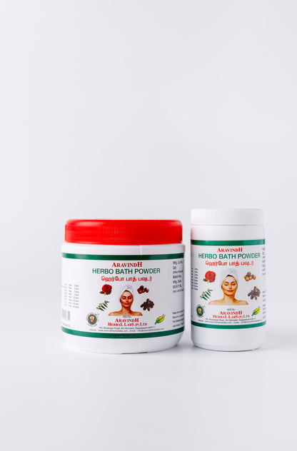 Soothing Skin Siddha Herbobath Powder: Traditional Herbal Bath Care