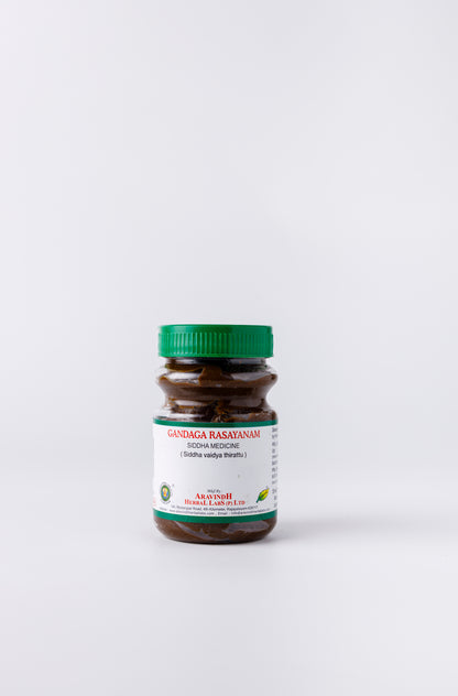 Gandhaga Rasayanam – Traditional Siddha Herbal Formulation for Skin Wellness