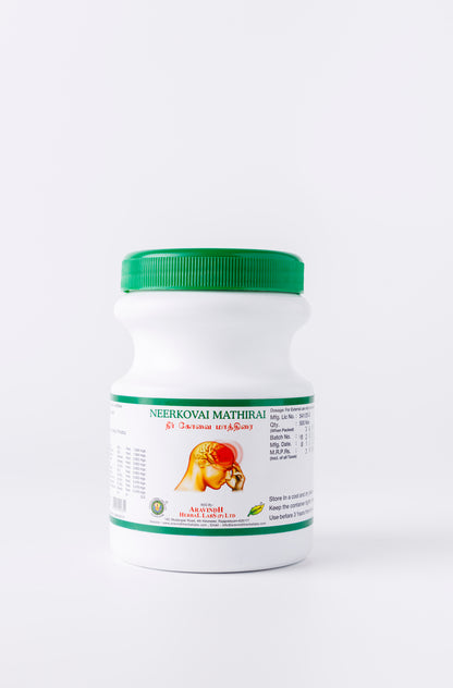 Neerkovai Tablet: Traditional Siddha Support for Head Comfort & Sinus Wellness