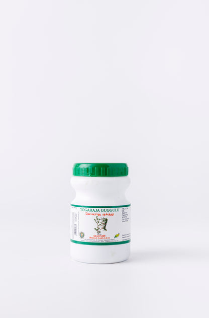 Yogaraja Guggulu Tablet bottle