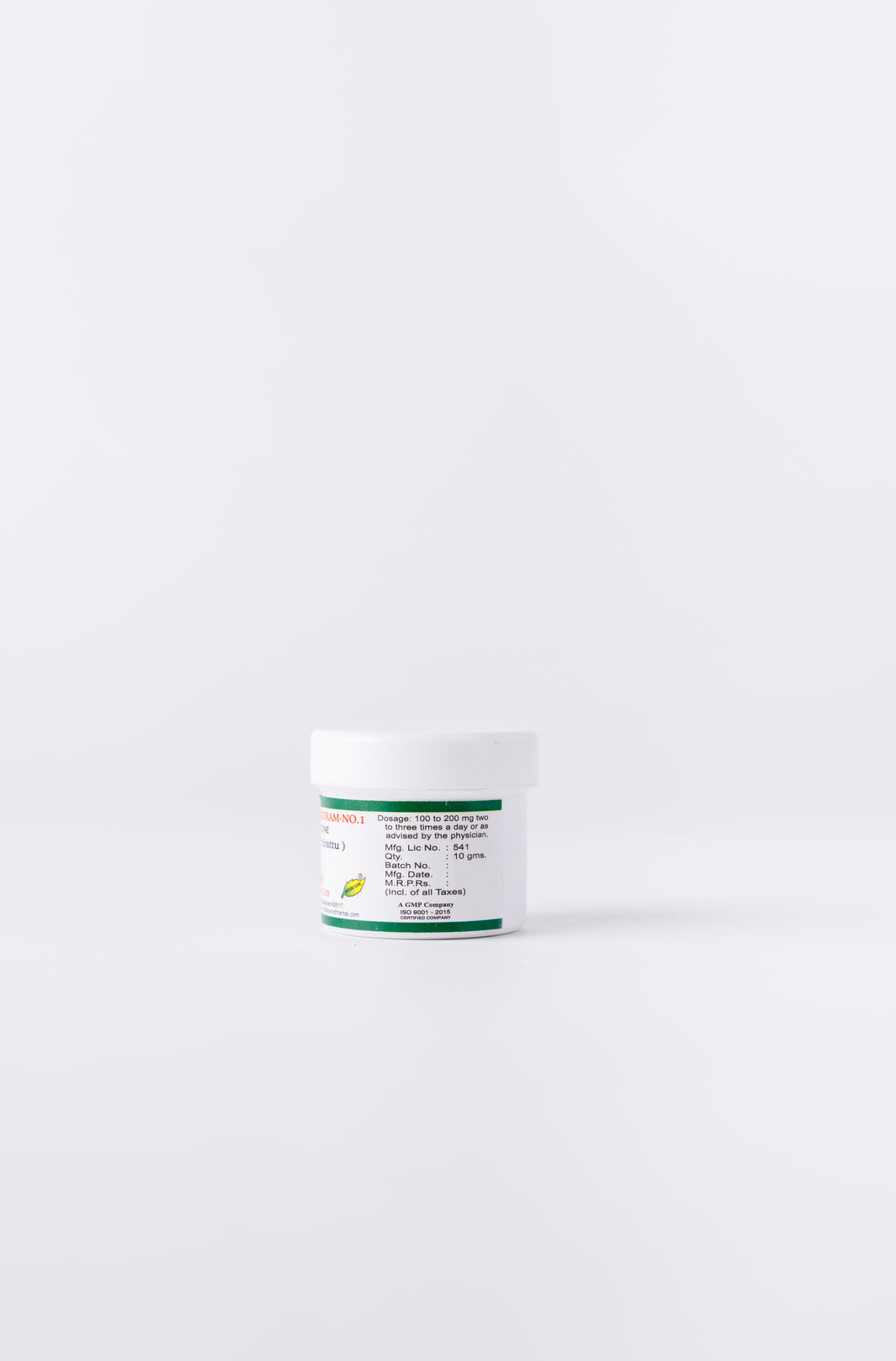 Ayakantha Chenduram No.1 Benefits
