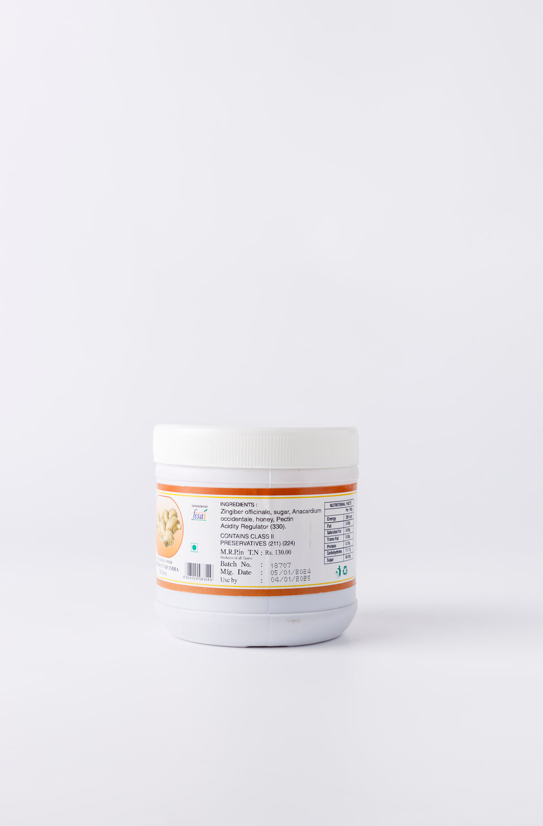 Aravindh Herbal Labs' Ginger Jam Jar