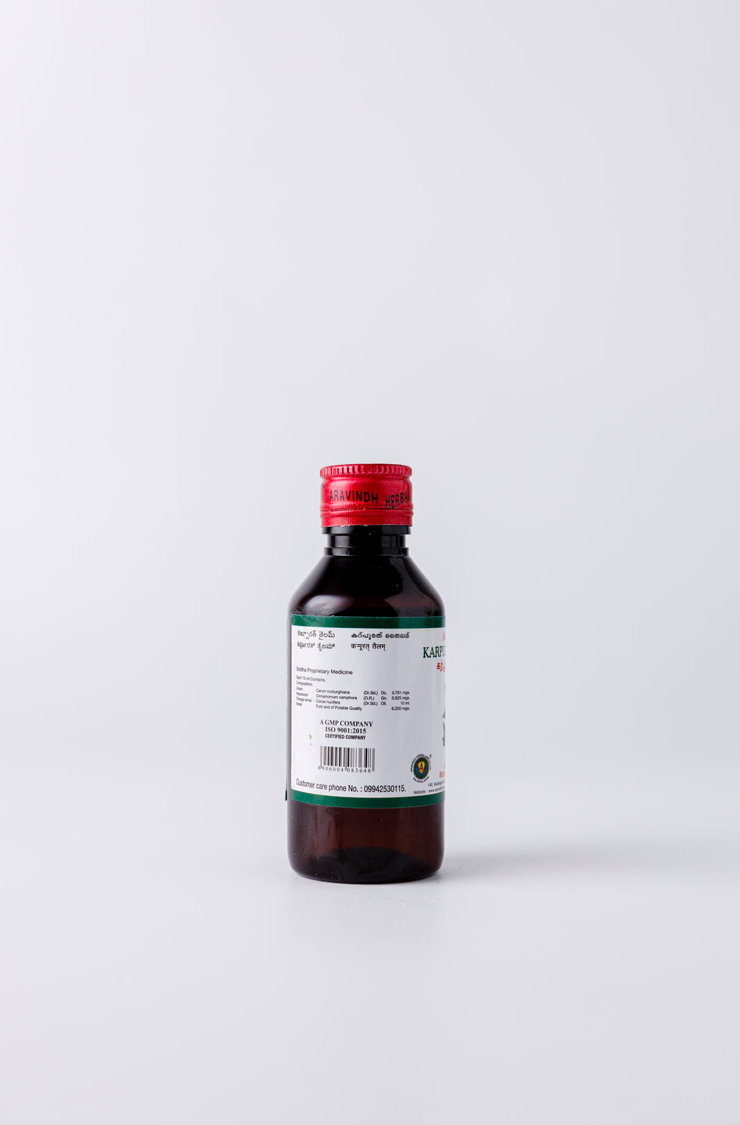 Bottle of Karpoorathi Thylam