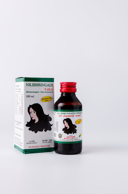 Key Ingredients Found in Nilibhrungathi Thylam (Coconut oil)
