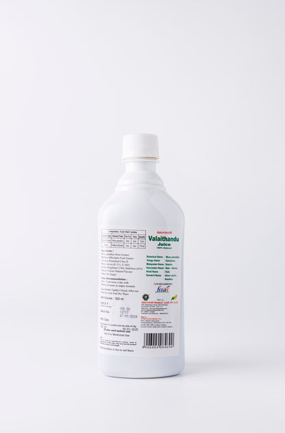 Aravindh Herbal Labs Valaithandu Juice Bottle
