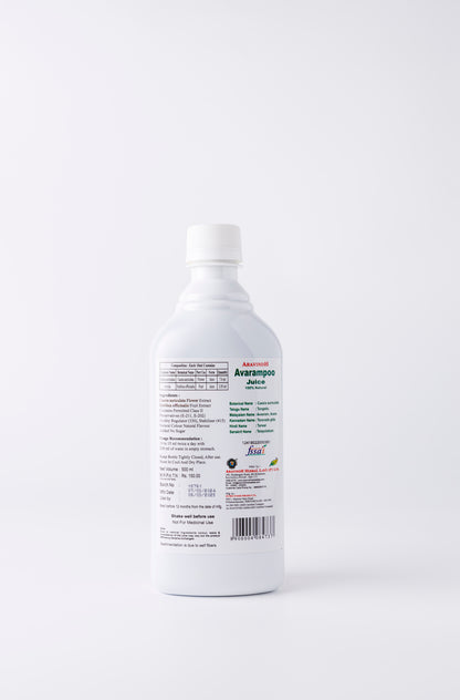 Avarampoo Juice Benefits