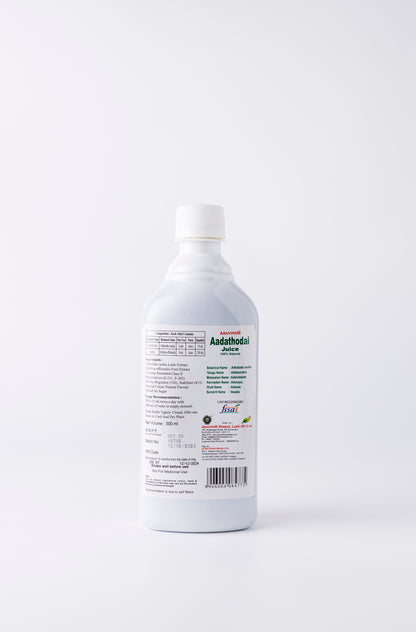  How to Use Aravindh Herbal Labs Adathoda Juice