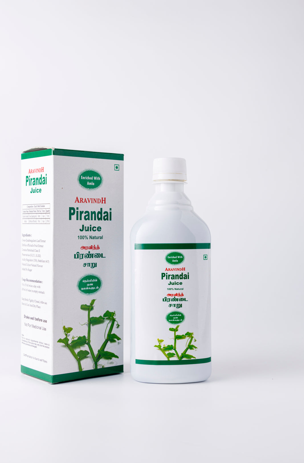 Pirandai Juice Bottle