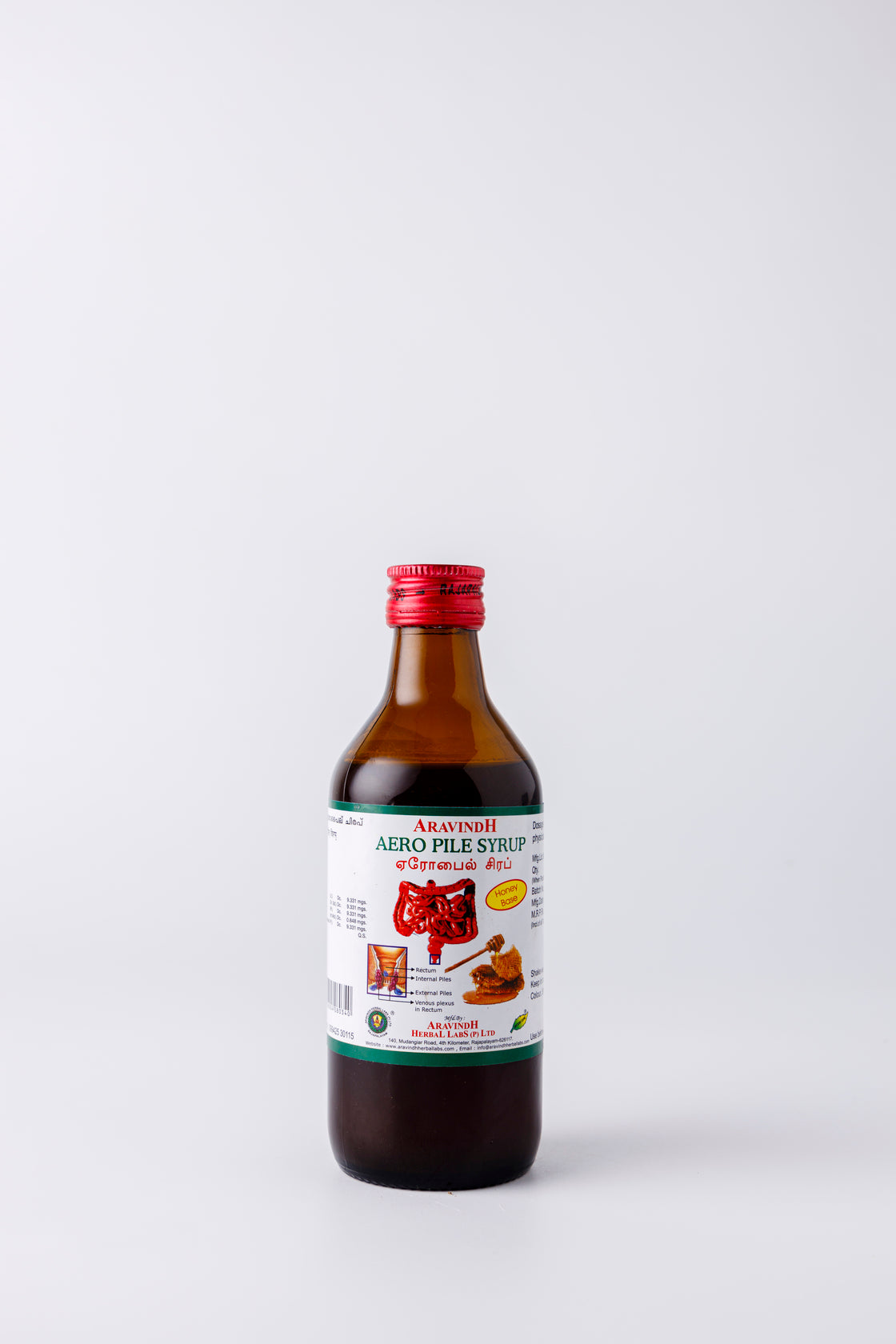 Support Anorectal Wellness Naturally with Aeropile Syrup (Honey)