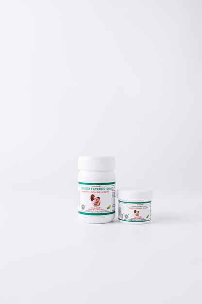 Herbofeverex Tablets: Natural Siddha Solution for Fever, Body Pain, and Joint Health