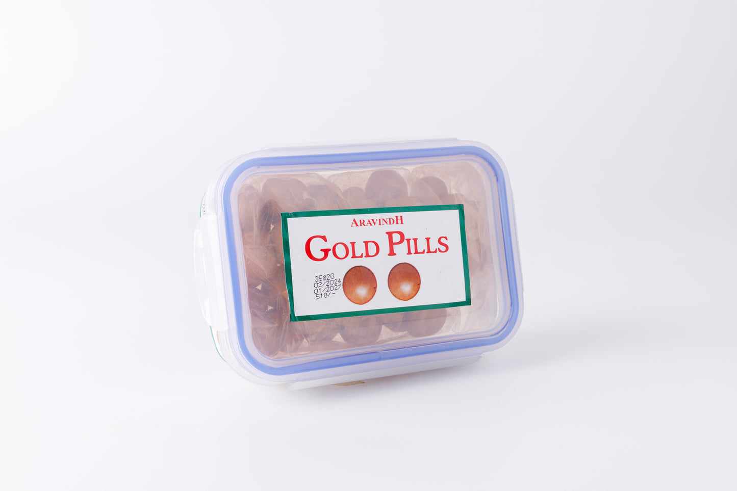 Aravindh Gold Pills – Traditional Siddha Herbal Formulation with Swarna Bhasma