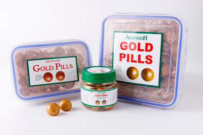 Aravindh Gold Pills – Traditional Siddha Herbal Formulation with Swarna Bhasma