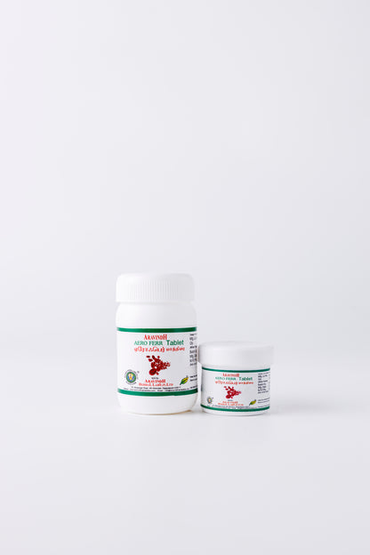 Aeroferr Tablets - Siddha proprietary Medicine for Iron Deficiency